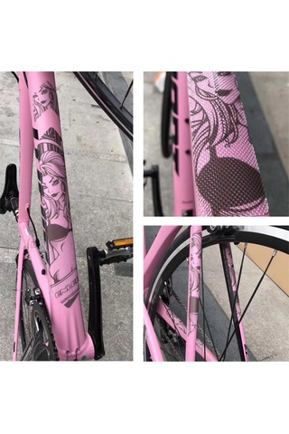 Yuntech01 Bisiklet Koruma Filmi - Dağ Ve Yol Bisikletleri İçin Özel Tasarım, Çizik Önleyici