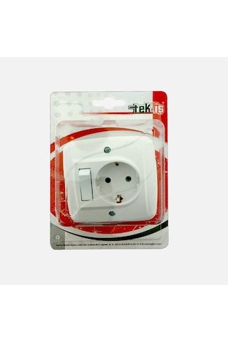 Tek-iş Priz Anahtarlı