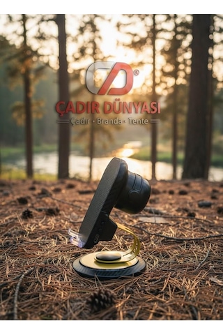 Çadır Dünyası Magic Sound - 360 Dönebilen Sensörlü Hoparlör & Masaüstü Telefon Standı - Bluetooth Gerektirmeyen İndüksiyon Ses Teknolojisi Çok Renkli