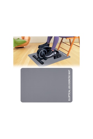 Elipse Bacak Egzersizi İçin Slip Olmayan Egzersiz Mat, Elipse Makine Mat, Masa Altında Egzersiz Matları Eliptikler