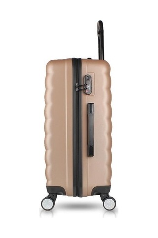 My Valiz Colors Abs Kabin Orta Ve Büyük Boy Gold 3'lü Valiz Seti Çok Renkli