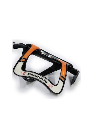 Sarissa Matara Tutucu Plastik Esnek Bisiklet Matara Kafesi Turuncu