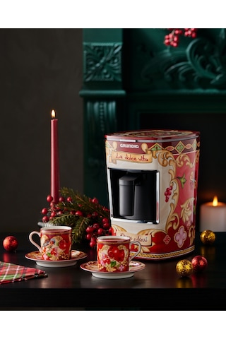 Grundig & Chiara Alessi La Dolce Vita 200 W Türk Kahve Makinesi
