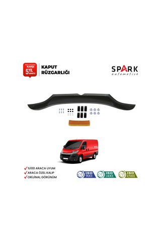 Citroen Jumper 2014-2023 Yılı Uyumlu Kaput Rüzgarlığı 4mm