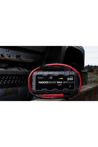 Noco Genius Gb251 24v 3000 Amper Lityum Akü Takviye + Powerbank + Led Lamba