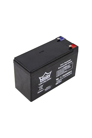 Ortec Black 12v 7ah Bakımsız Alarm Sistemi Aküsü-
