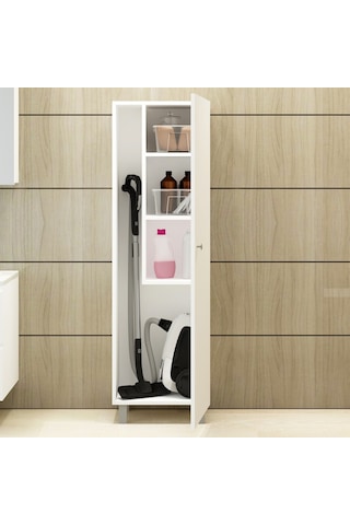 Pari Vileda Dolabı Beyaz