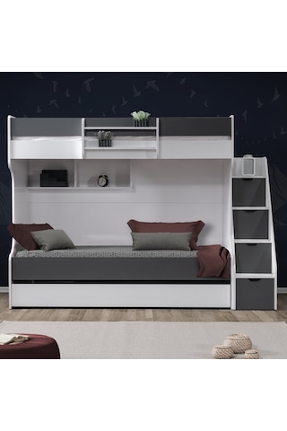 Ranza, Kardem Yavrulu Ranza - Antrasit 2 Adet Comfort Yatak 90 X 190 CM