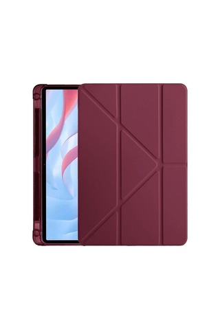 Honor Pad X9 Kalemlikli Kılıf Mürdüm