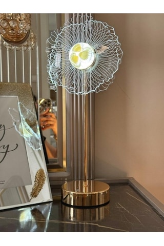 Çiçek Tasarımlı Led Masa Lambası Diğer