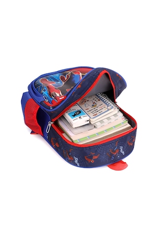 Şık Altın Kaplama Çocuk Okul Çantası Anaokulu İlkokul Öncesi Kırtasiye Çantası Çocuklar İçin Karikatür Sırt Çantası 14 İnç Yaldız Demir Adam