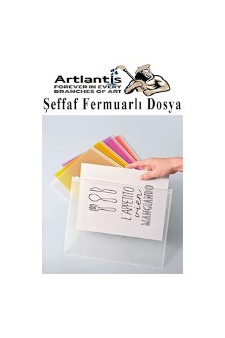 A4 Şeffaf Fermuarlı Dosya Kırmızı 1 Adet Pvc Fermuarlı Evrak Dosyası 24x34cm Çıtçıtlı Belge Evrak Dosyası Ofis Büro Okul