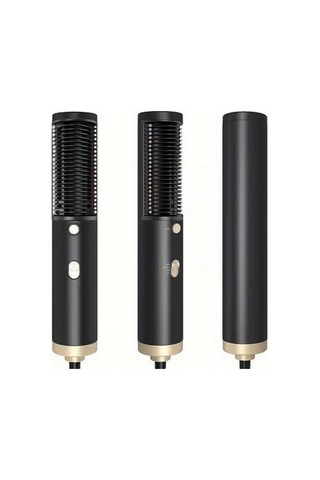 Venturemart Saç Düzleştirici Fırçası, Nano Isıtıcı Dişlere Sahip Tüm Saç Tiplerine Uygun Megawise Saç D