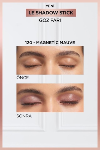 L'Oréal Paris Le Shadow Stick Göz Farı 120 Magnetic Mauve
