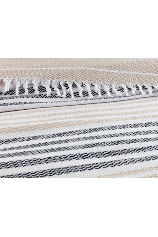 Madame Coco Sheryl Tek Kişilik Yatak Örtüsü 1kyotk0453tek Kişilik-bej/lacivert