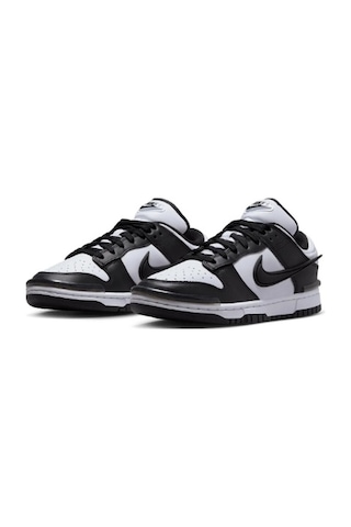 Nike Nıke W Dunk Low Twıst Kadın Spor Ayakkabı Beyaz-siyah Dz2794001 B-82 001