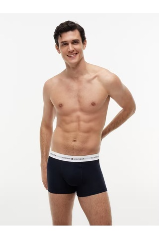 Tommy Hilfiger Erkek 3'lü Boxer Paketi-um0um03889dw5 Siyah