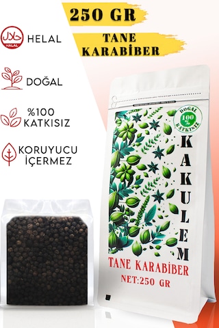 Kakulem Yüksek Kalibre İri Tane Karabiber 250 G