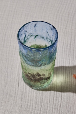 Karaca  Glacier Meşrubat Bardağı Mavi Yeşil 383 ml