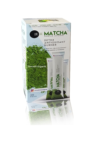 Matcha Premium Japanese Toz Maça Çayı 1 Kutu 20 x 10 G