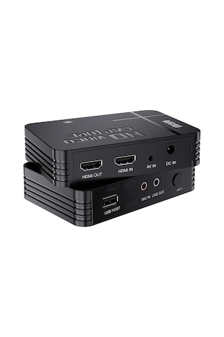 Ezcap288 AV HDMI Video Recorder Full HD 1080P Bilgisayarsız USB Audio Video Capture Kayıt Cihazı
