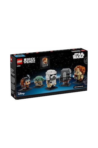 Lego Brickheadz The Mandalorian And Grogu: Allies & Villains 40856