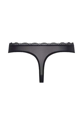 Calvin Klein Thong Siyah Kadın Alt Çamaşır-9217 Black