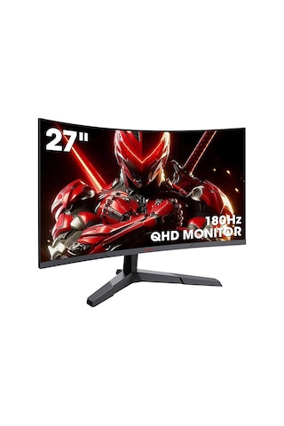 Koorui 1ms 180hz 27" 2560x1440 Qhd Curved Gaming Monitör 27e6qca