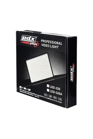 PDX 320A Led Video Kamera Ledli Işık