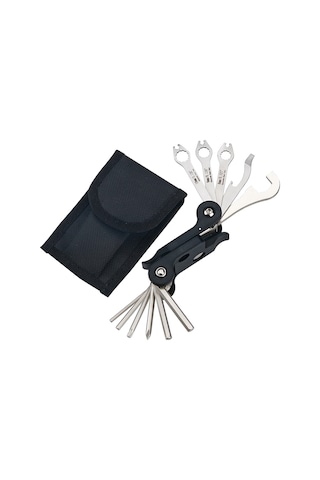Icetoolz Alyen Seti Çantalı 17 Fonksiyon160197 Siyah - Kırmızı