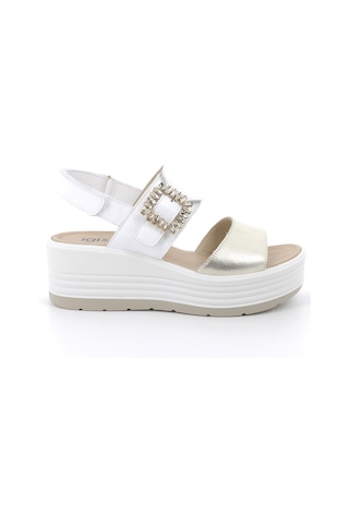 Sandalet Kadın Diğer 7667322 Igı&co Dae 76673 Fıo.bo.ome/napp Platino Bianco Platino Bianco Beyaz