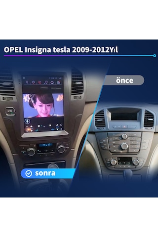 Opel Insigna Tesla 2009-2012yıl 4gb Ram 64gb Rom Multimedya Ca...