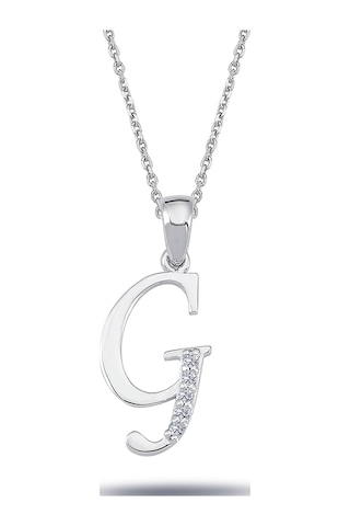 Lova Pırlanta G Harfi Kolye - 2080010