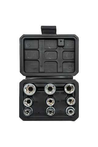 5547 1/2" Torx Lokma Anahtar Seti 9 Parça
