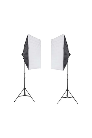 DP 50 x 70 CM Softbox 2'li Taşıma Çantalı Sürekli Işık Seti