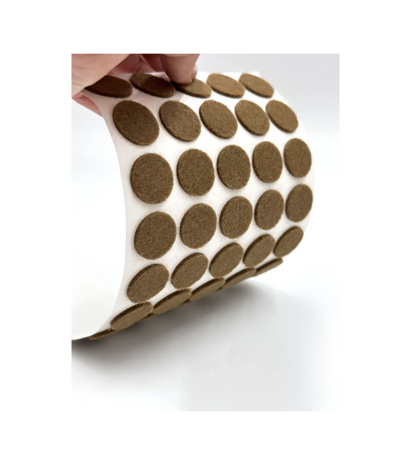 Hey Case Kendinden Yapışkanlı Yuvarlak Sandalye Ayağı Pedleri 92132630 Kahverengi