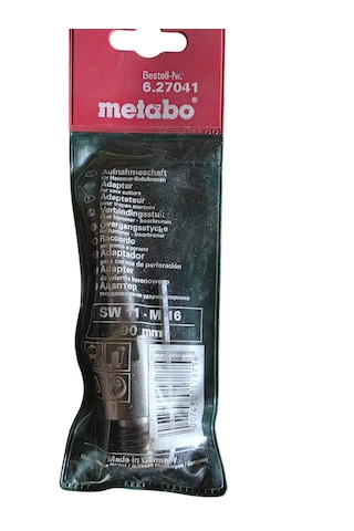 Metabo 27041 Buat Açma Adaptörü M16 90 Mm Sds Plus