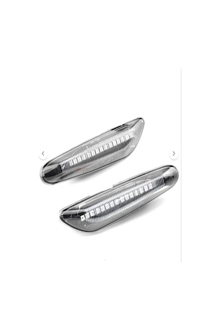 Bmw E90 E87 E60 Kayar Led Çamurluk Sinyalleri Beyaz Cam