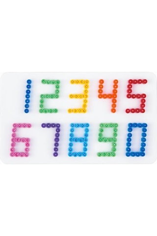 Hama Midi Boncuk Dizme Tablası Sayılar