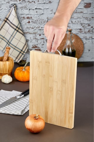 Cooker Bambu Kesme Doğrama Sunum Tahtası Ckr3295 Kahverengi 32x22 Kahverengi