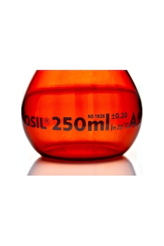 Cam Balon Joje 250 Ml - Amber - Plastik Tıpalı