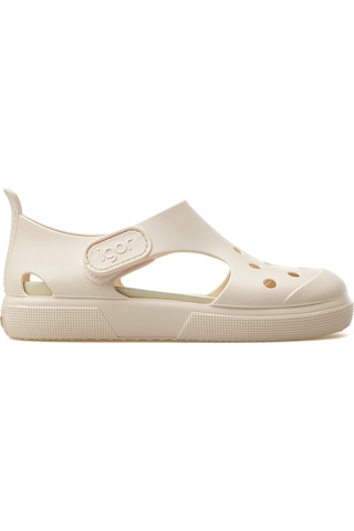 Surfı Unısex Kaymaz Taban Çocuk Günlük Sandalet 25y S10343 Fil Dişi Fil Dişi