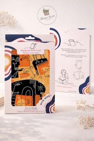 Kitap Kılıfı Modern Cubist
