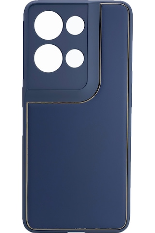 Nettech Oppo Reno 8 Pro Uyumlu Coco Leather Seri Arka Koruma