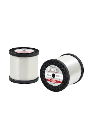Mercan 1kg Bobin Beyaz Misina 0.40mm