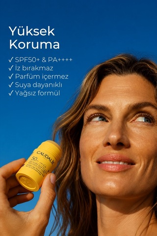 Caudalie İz Bırakmayan Yüksek Korumalı Stick Güneş Kremi 15gr