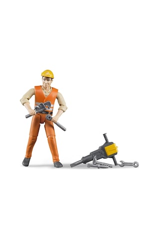 Bruder Inşaat Işçisi Ve Aksesuarları Br60020
