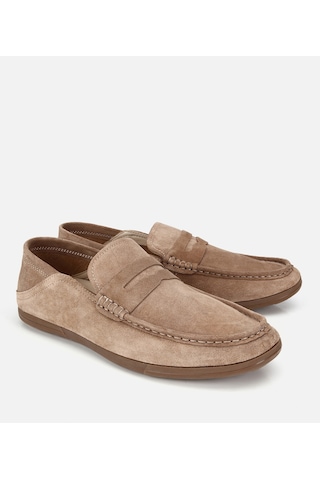Hotiç Erkek Süet Deri Açık Kahverengi Comfort Loafer Ayakkabı 02ayh319710a340 02ayh319710a340