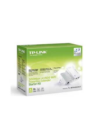 TP-Link TL-WPA4220 KIT 300 Mbps AV600 Kablosuz POWERLINE Genişletici