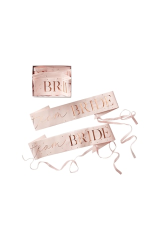 Parti Kuşakları - Team Bride - 6 Adet Tüm Yaşlar
